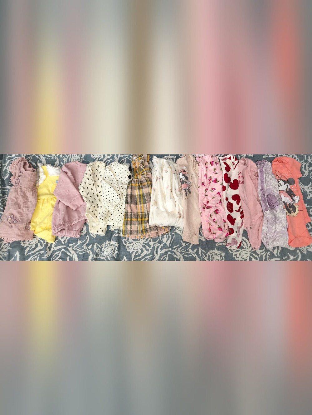 Baby girl bundle of 13 clothes 3m-9m